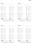 Bunco Score Card Bunco score sheets, Bunco, Bunco game